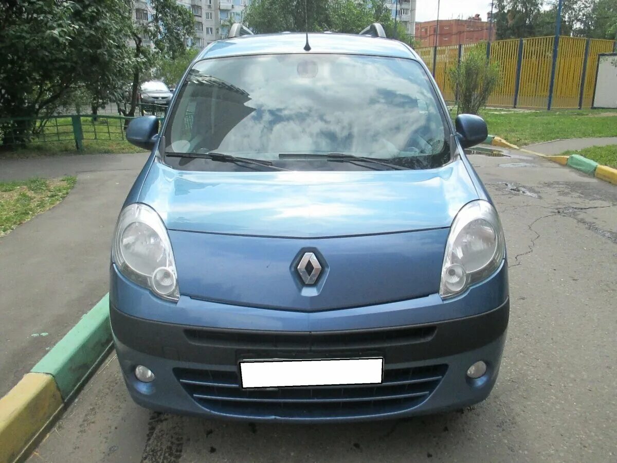 Рено фьюжен фото Купить б/у Renault Kangoo II 1.6 MT (84 л.с.) бензин механика в Москве: голубой 