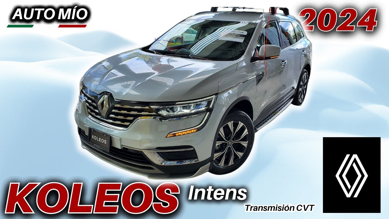 Рено гранд колеос 2024 цена фото RENAULT KOLEOS INTENS 2024 CVT Accesorios Extras Ficha Técnica #renaultkoleos #k