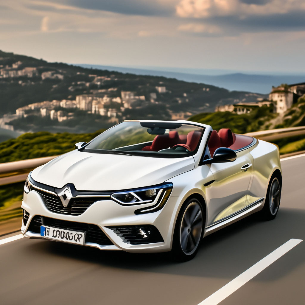 Рено кабриолет фото Renault Megane кабриолет" - картинка создана в Шедевруме