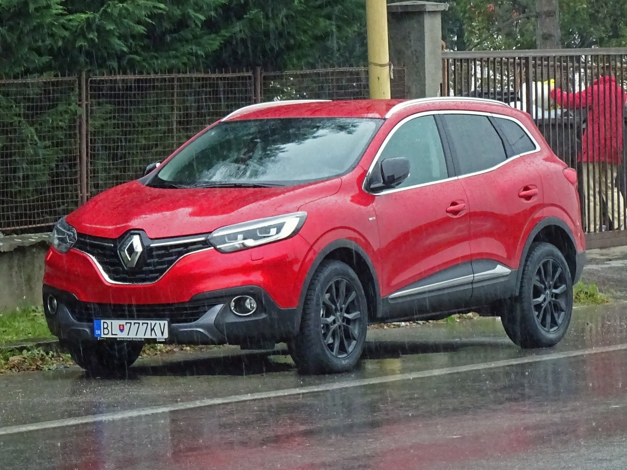 Рено кадиар фото "BL-777KV" фото Renault Kadjar. Словакия