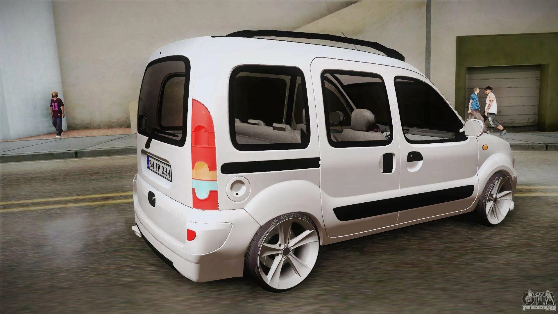 Рено кангу тюнинг Renault Kangoo для GTA San Andreas