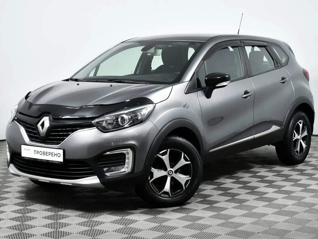 Рено каптур 2017 фото Купить б/у Renault Kaptur I 1.6 MT (114 л.с.) бензин механика в Москве: серый Ре