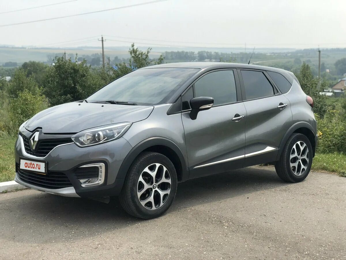 Рено каптур 2017 фото Купить б/у Renault Kaptur I 1.6 CVT (114 л.с.) бензин вариатор в Пензе: серый Ре