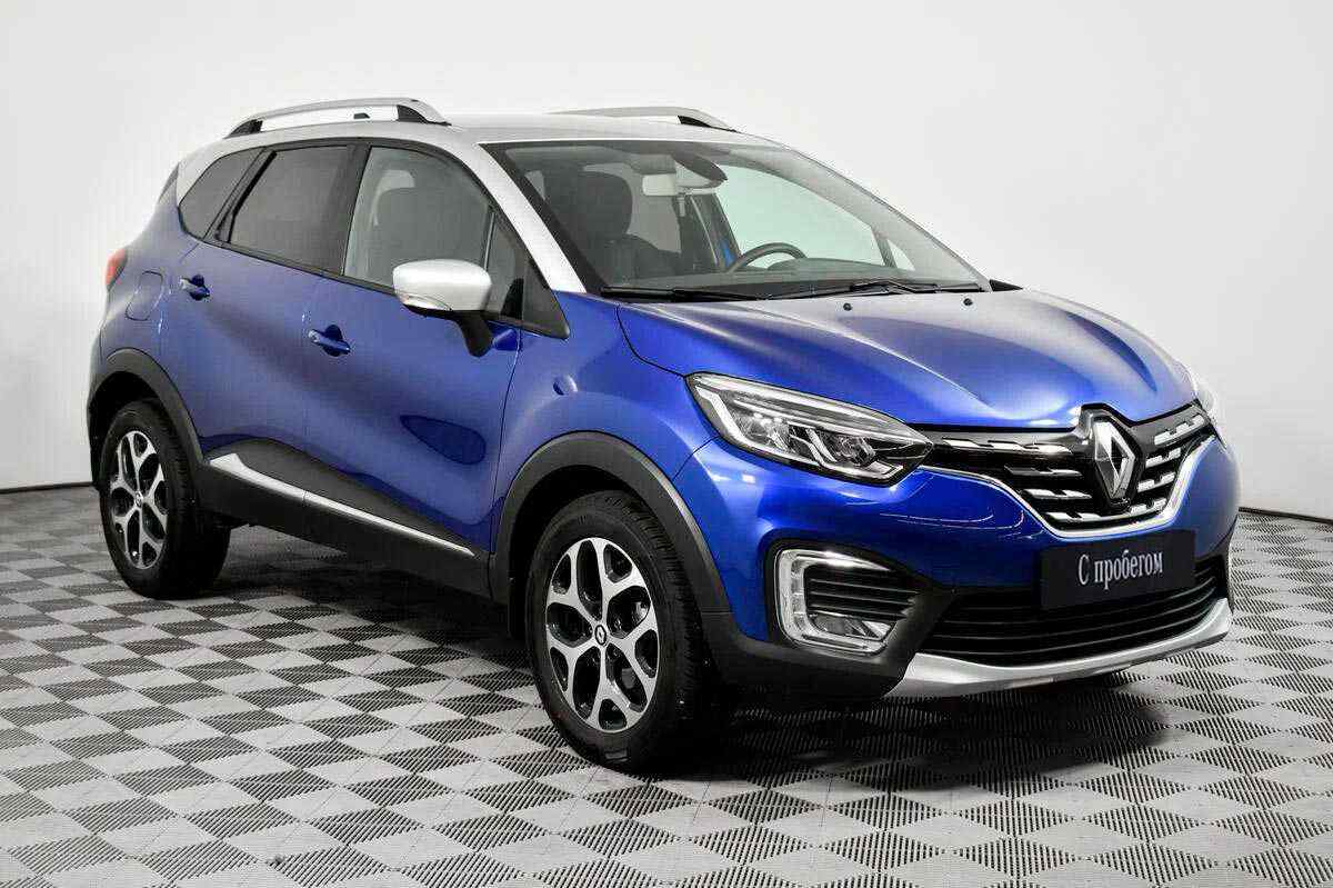 Рено каптур 2017 фото Renault Kaptur Синий 2021 с пробегом 35 298 км. в автоцентре Крост в Ростове-на-