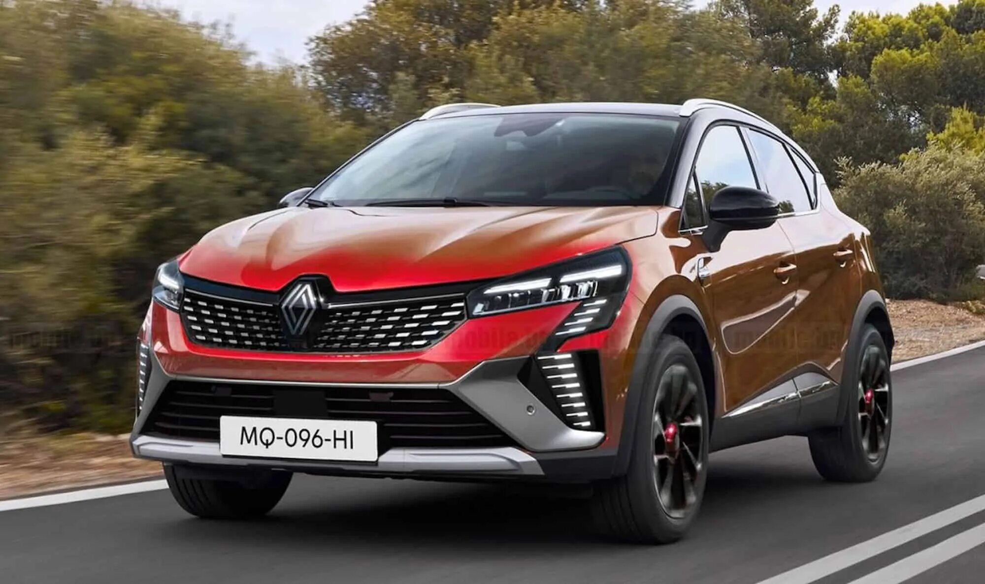 Рено каптур 2024 цена новый фото Новый Renault Captur может выглядеть так: первое изображение