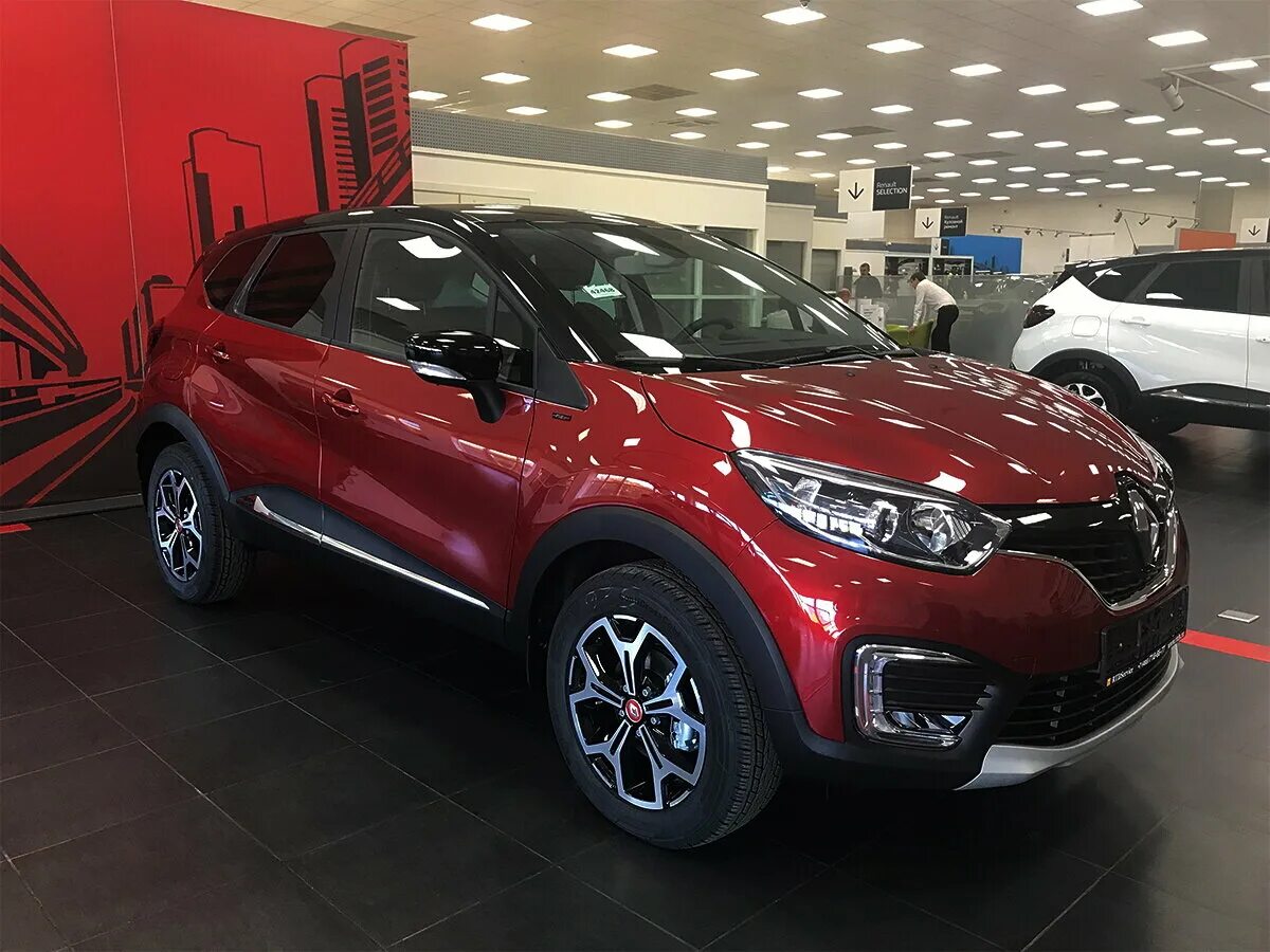 Рено каптур красный фото Купить новый Renault Kaptur I 2.0 MT (143 л.с.) 4WD бензин механика в Москве: кр