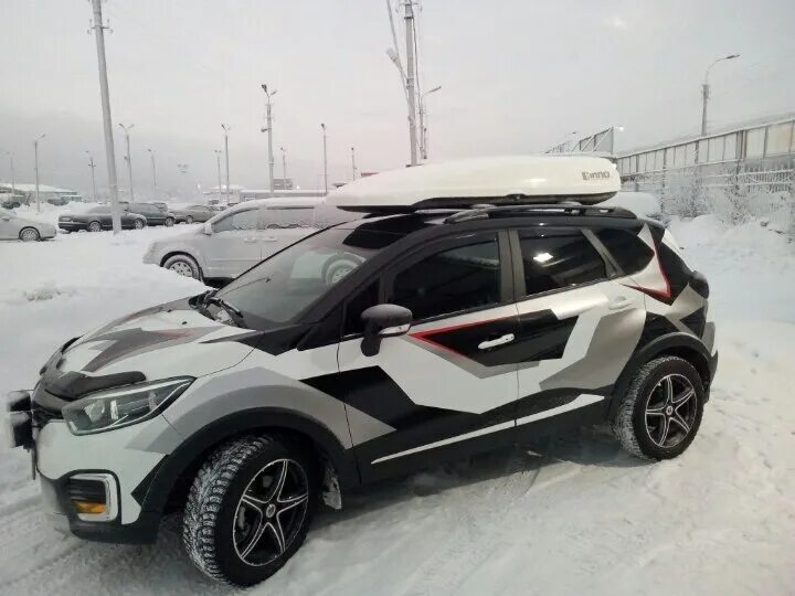 Рено каптур тюнинг фото Оклейка, окраска и аэрография Renault Kaptur - Тюнинг экстерьера Kaptur - Рено К