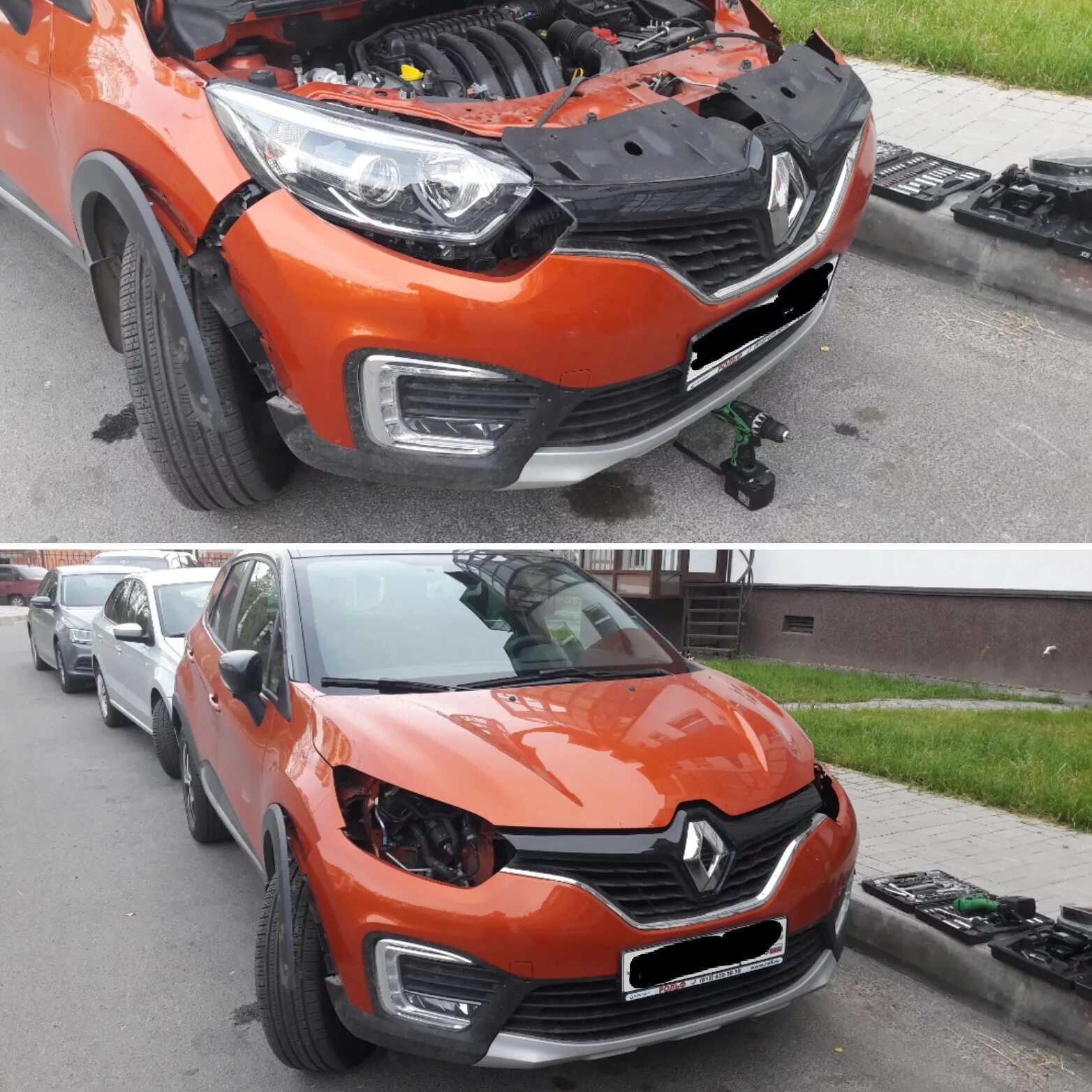 Рено каптур тюнинг ярославль "Да будет свет" или "Bi-LED в Kaptur" - Renault Kaptur (2016), 2 л, 2017 года тю