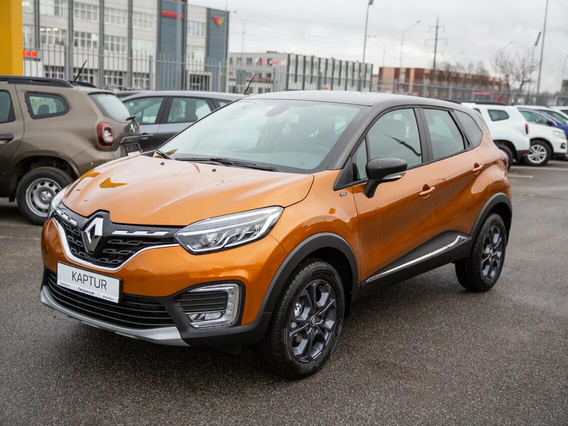 Рено каптюр 2021 новый кузов фото Купить новый Renault Kaptur I Рестайлинг 1.6 MT (114 л.с.) бензин механика в Сан