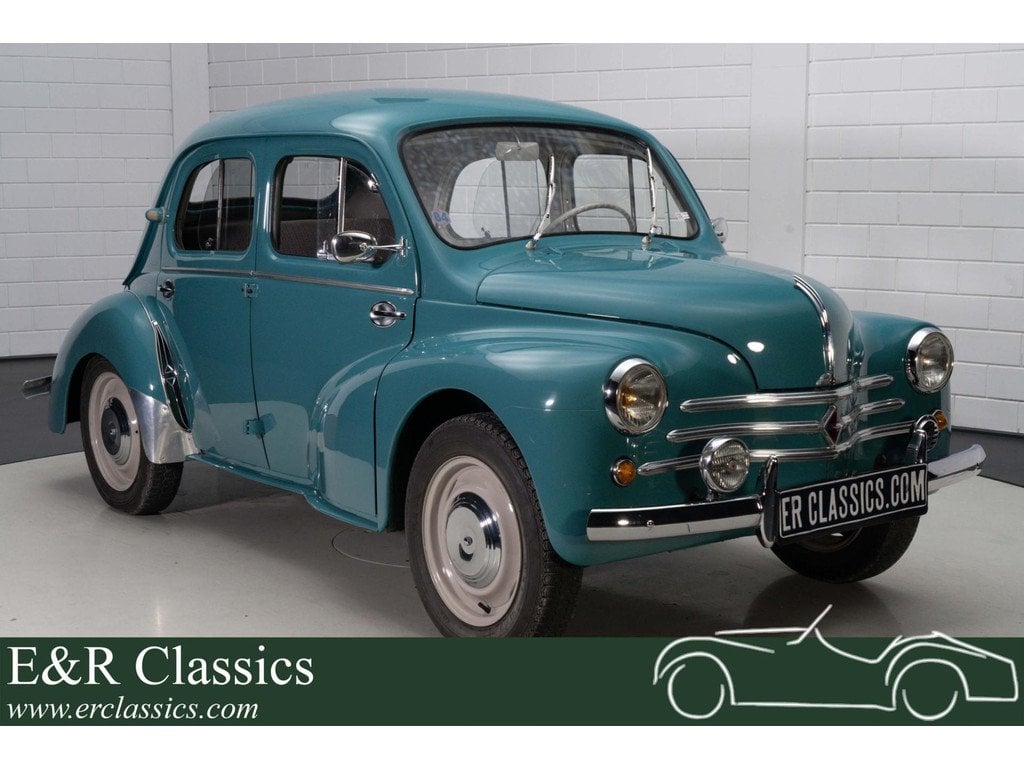 Рено классик фото 1960 Renault 4CV - Gerestaureerd Zeer goede staat 1960 Classic Driver Market