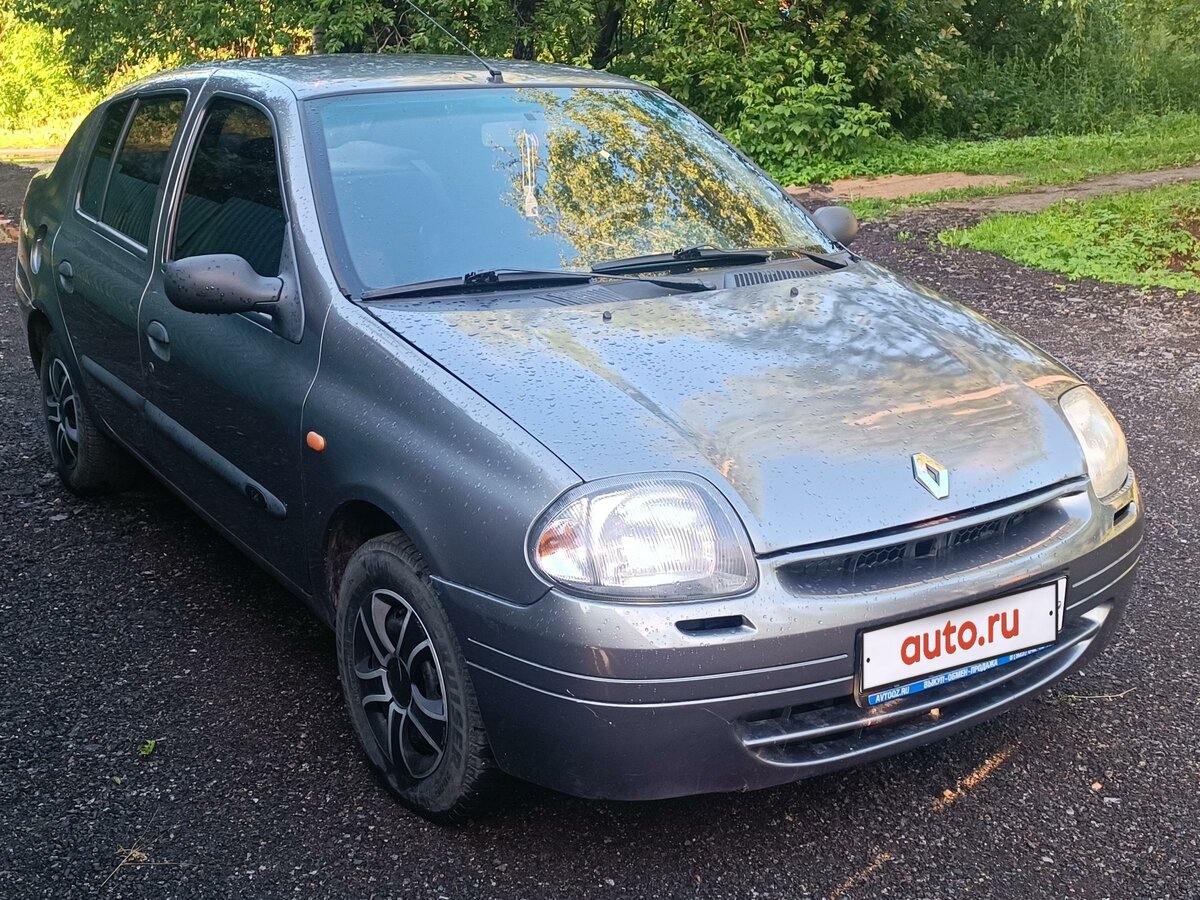 Рено клио 2001 фото Купить б/у Renault Clio II 1.4 MT (75 л.с.) бензин механика в Орехово-Зуево: сер