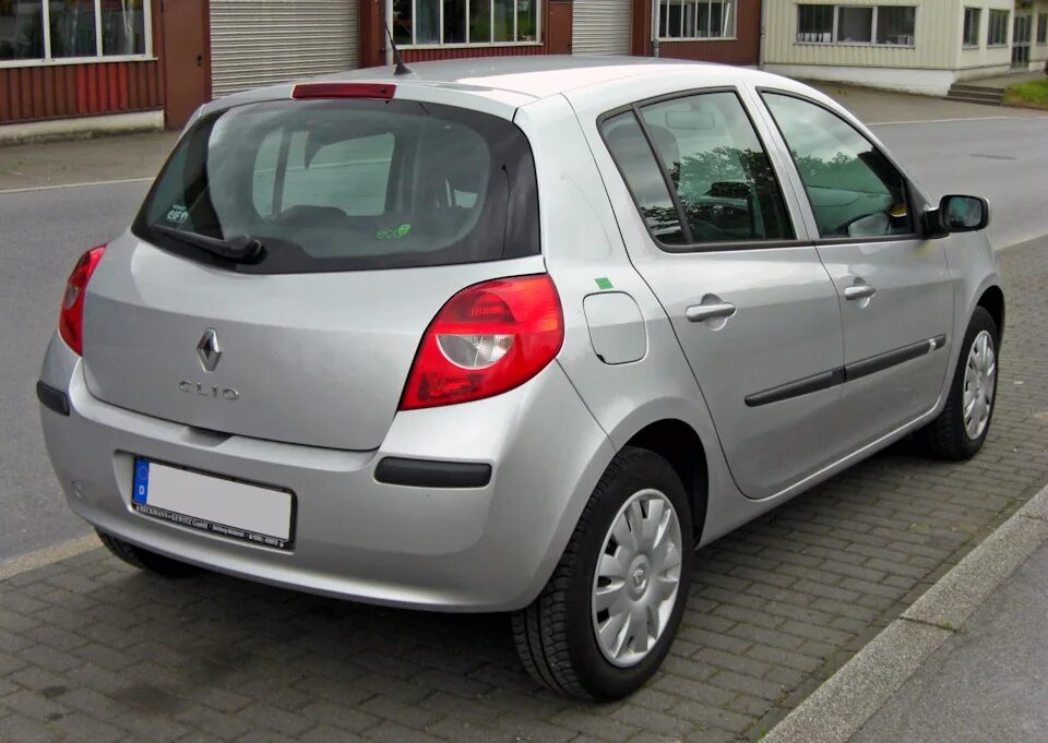 Рено клио 3 фото Задние и передние накладки на бампер - Renault Clio III, 1,5 л, 2011 года тюнинг