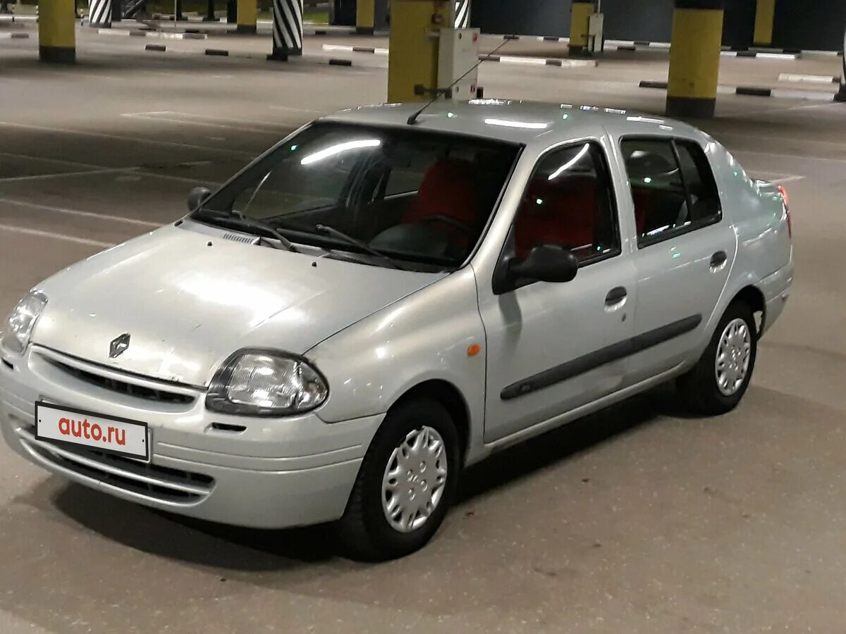 Рено клио седан фото Купить б/у Renault Clio II 1.4 MT (75 л.с.) бензин механика в Екатеринбурге: сер