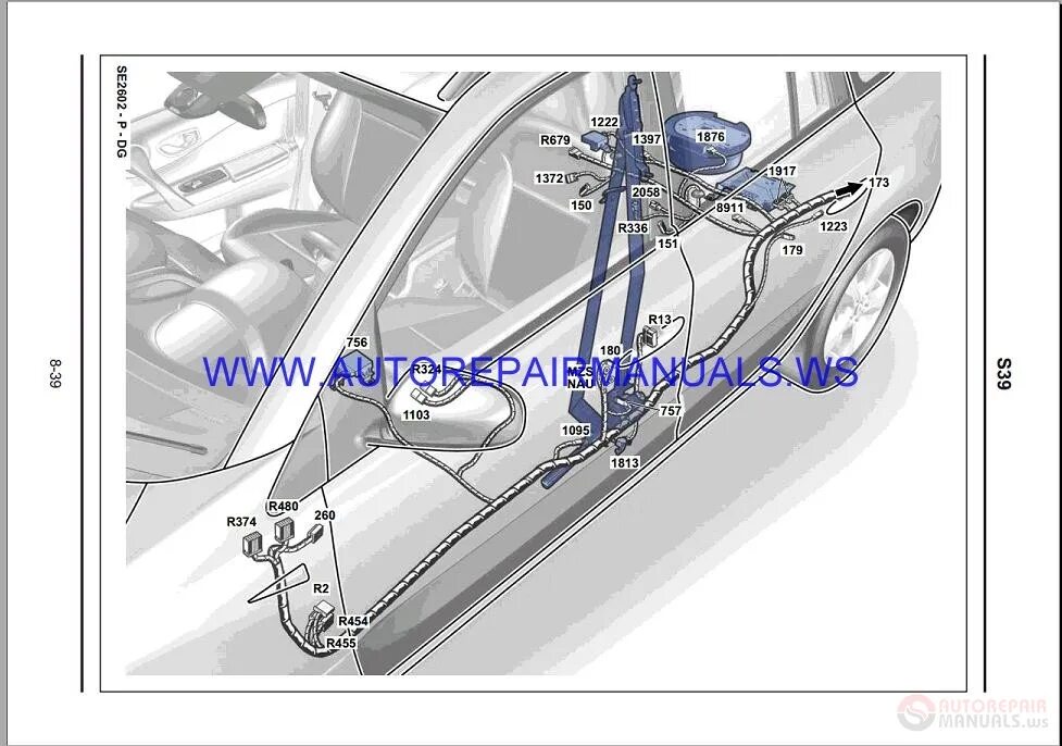 Рено колеос 2 дизель электрические схемы Renault Koleos-QM5 H45 NT8451 Disk Wiring Diagrams Manual 29-04-2006 Auto Repair