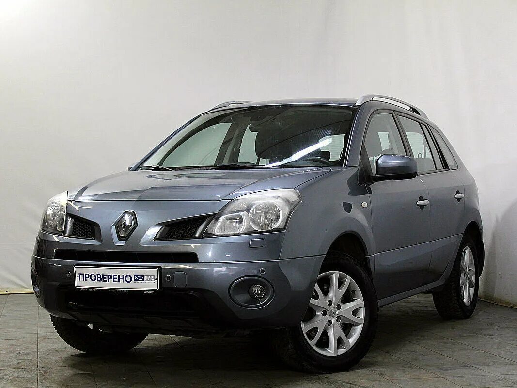 Рено колеос 2008 фото Купить б/у Renault Koleos I 2.5 CVT (171 л.с.) 4WD бензин вариатор в Москве: сер