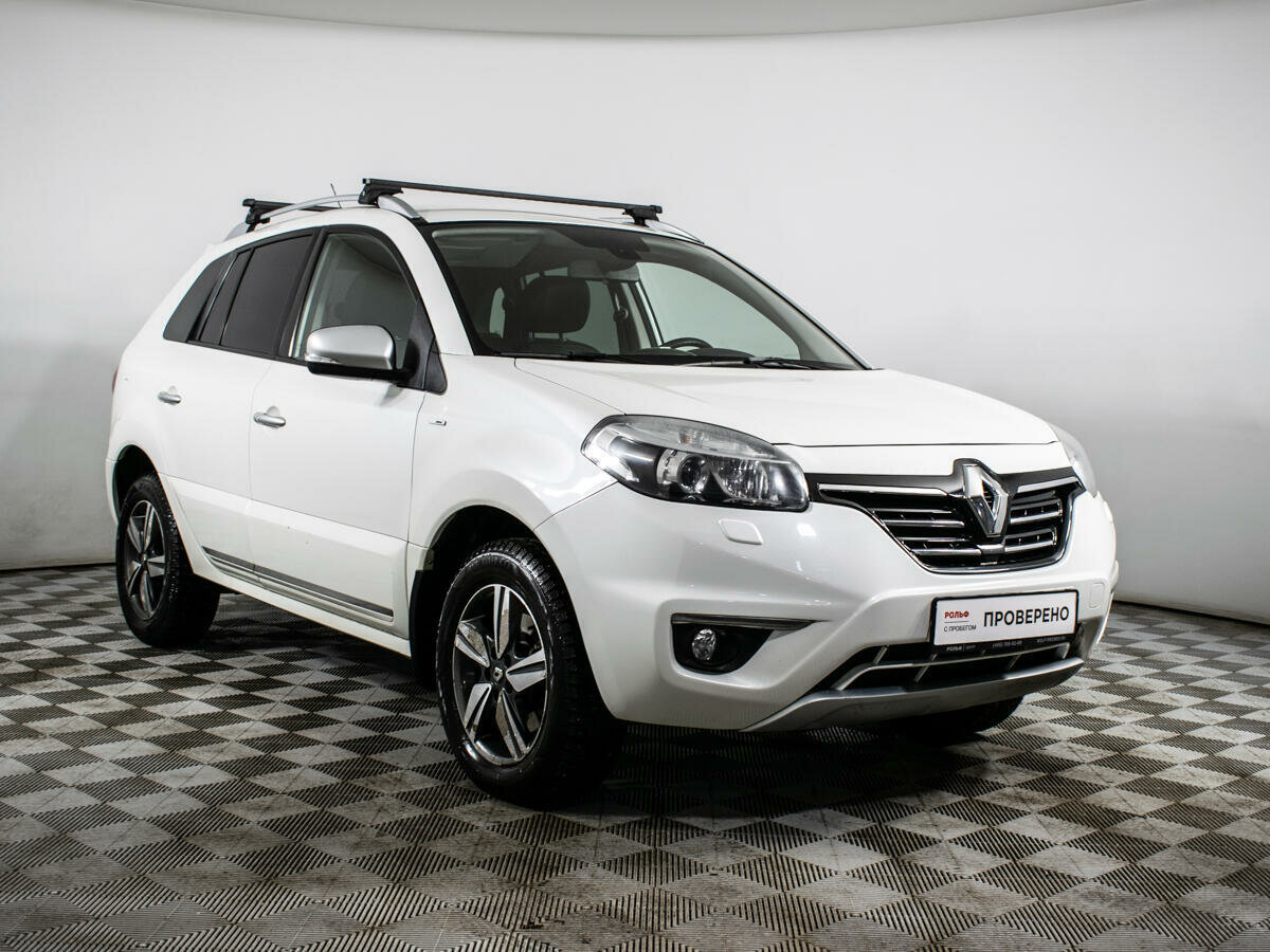 Рено колеос цена фото Купить б/у Renault Koleos I Рестайлинг 2 2.5 CVT (171 л.с.) 4WD бензин вариатор 