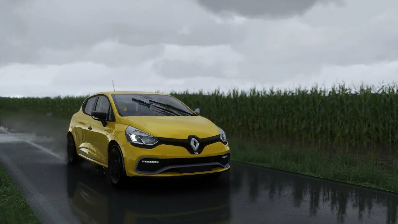 Рено корса фото Assetto Corsa - 2013 Renault Clio 4 RS at Aspertsham (Rain) - YouTube