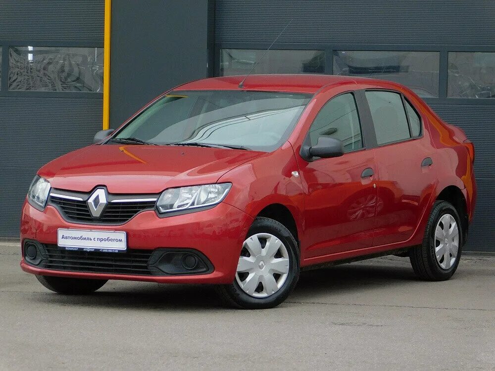 Рено красного цвета фото Купить б/у Renault Logan II 1.6 MT (82 л.с.) бензин механика в Химках: красный Р