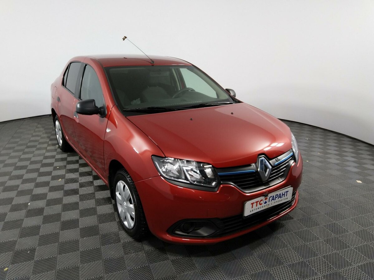 Renault Logan (2G) 1.6 бензиновый 2019 "Valentino red" на DRIVE2