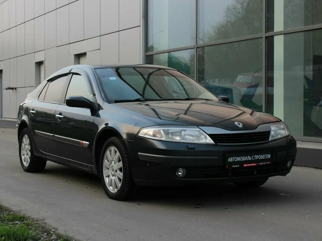 Рено лагуна 2 фото Купить б/у Renault Laguna II 2.0 AT (136 л.с.) бензин автомат в Москве: серый Ре