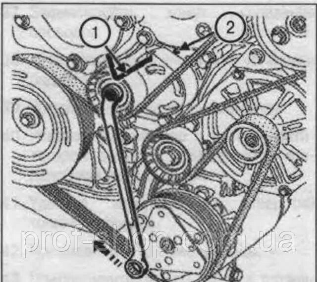 Рено лагуна 2 схема установки ремня генератора Скачет обводной ремень, стук натяжного ролика-виновата муфта - Renault Trafic (2