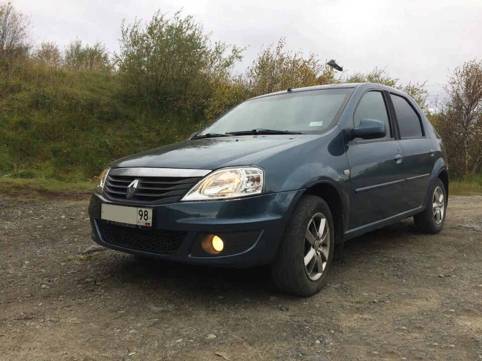 Рено логан 1 фаза 2 фото Возвращение моего Логана на Дороги Мурманска :D - Renault Logan (1G), 1,6 л, 201