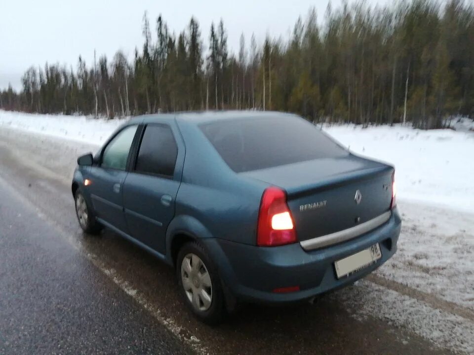 Рено логан 1 фаза 2 фото Петрозаводск - Мурманск 1000 км - Renault Logan (1G), 1,6 л, 2010 года путешеств