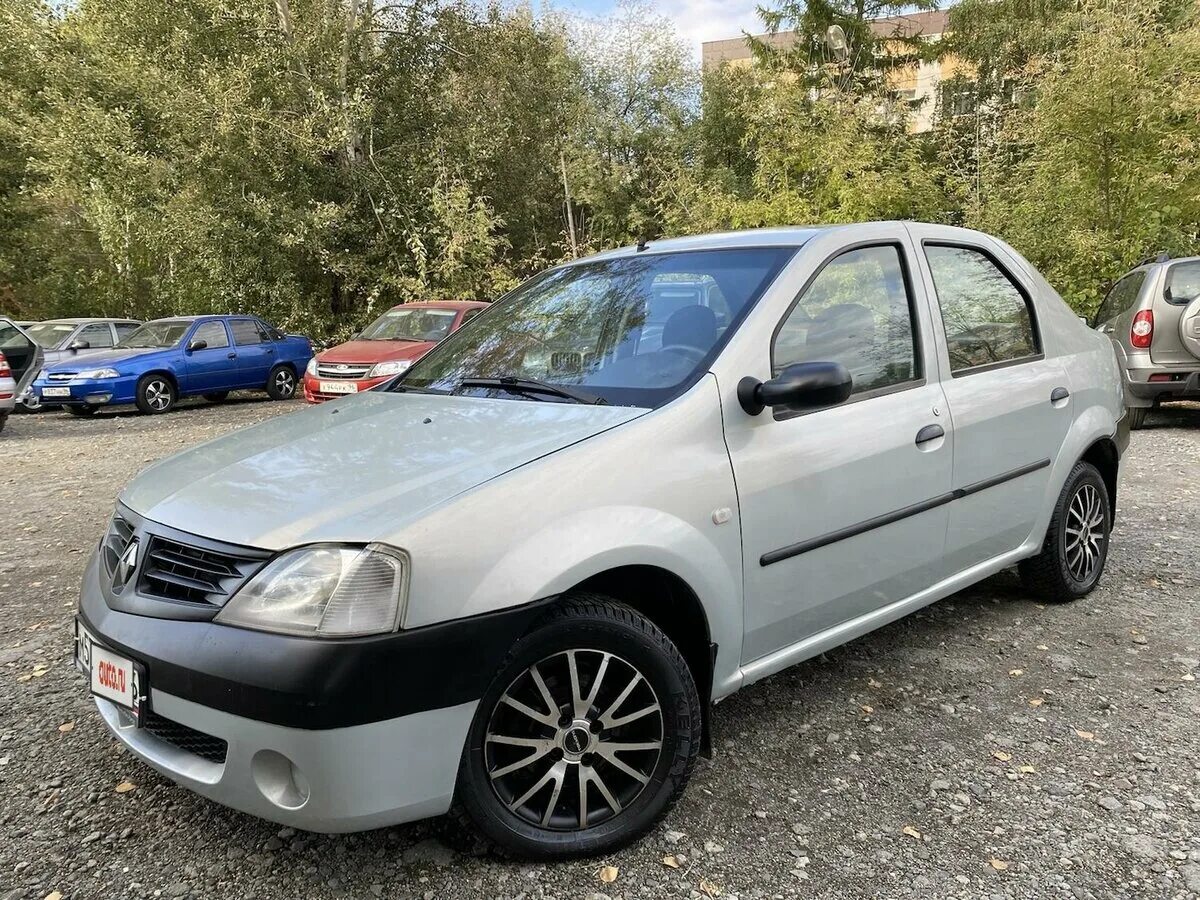 Рено логан 1 фото Купить б/у Renault Logan I 1.4 MT (75 л.с.) бензин механика в Екатеринбурге: сер