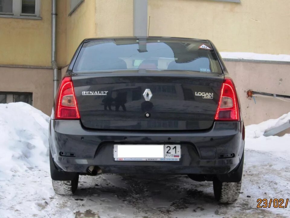 Рено логан 1 фото сзади Тюнинг задних фонарей. - Renault Logan (1G), 1,4 л, 2010 года тюнинг DRIVE2