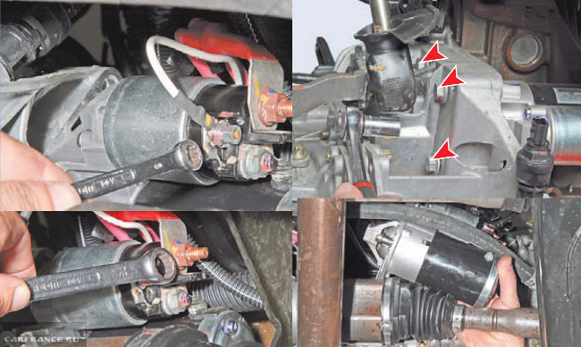 Рено логан 1 ремонт своими руками Removing, replacing, installing gearbox assembly Renault Logan 2004-2015 Gasolin