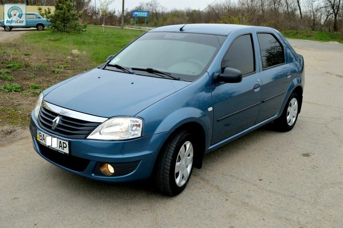 Рено логан 1 рестайлинг фото Renault Logan 2010