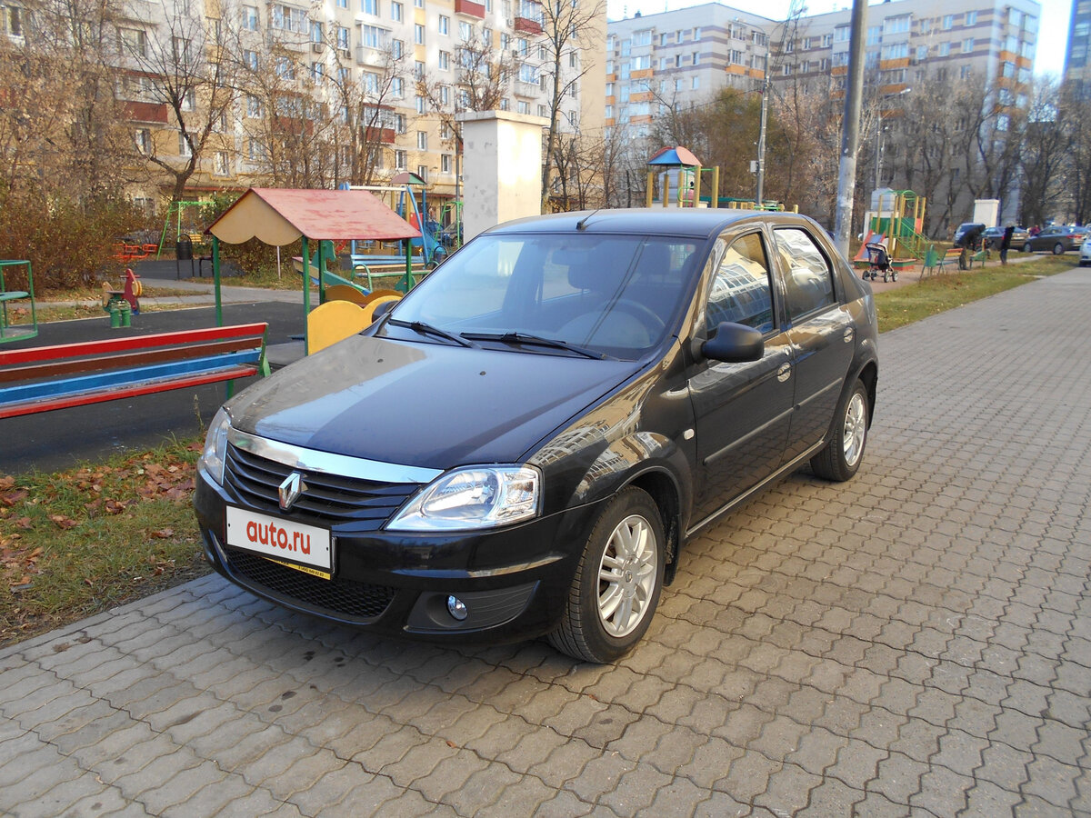 Рено логан 12 года фото Купить б/у Renault Logan I Рестайлинг 1.6 MT (102 л.с.) бензин механика в Москве