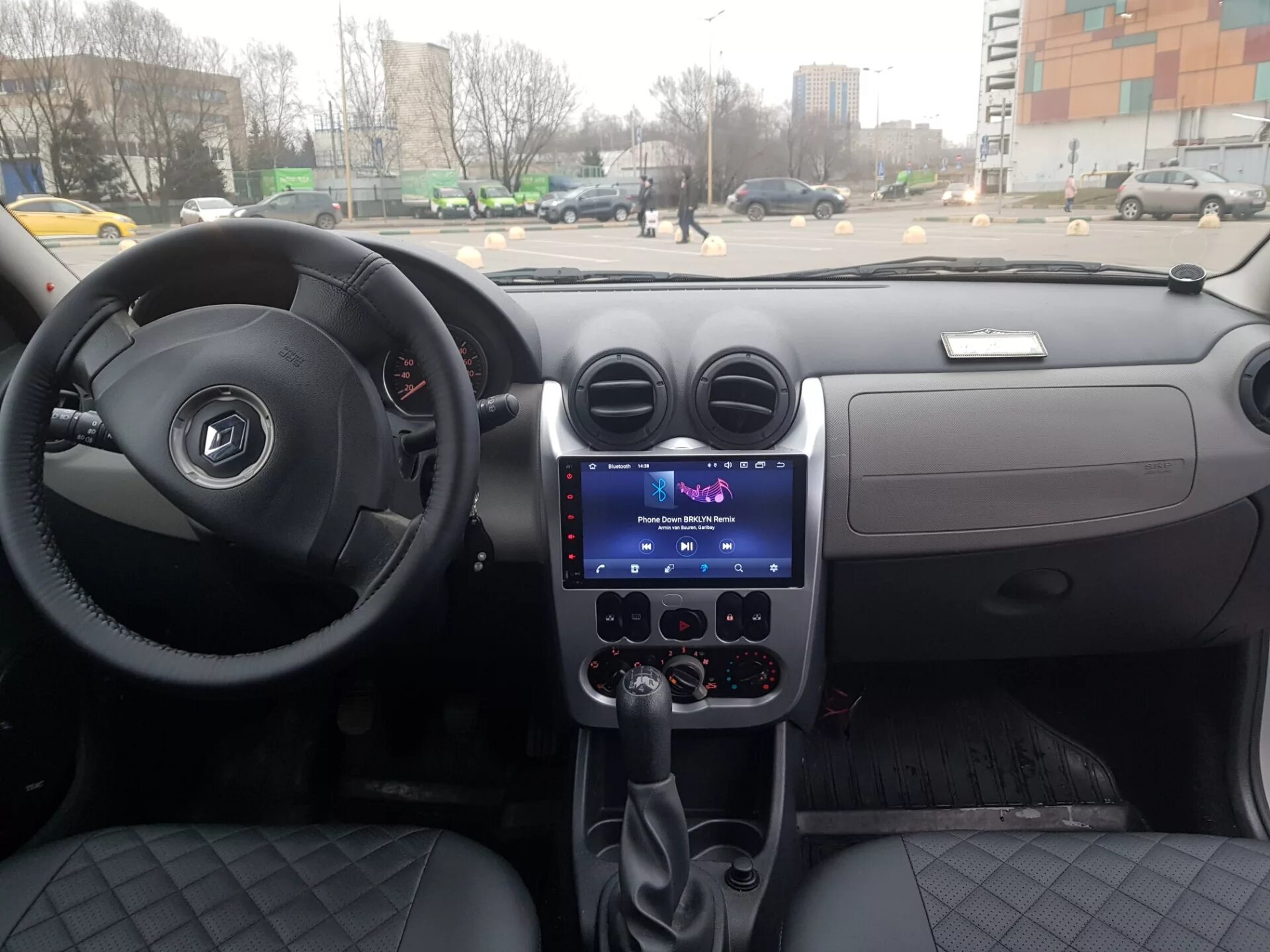 Рено логан 2 фото 2din мультимедиа - Renault Logan (1G), 1,6 л, 2011 года аксессуары DRIVE2