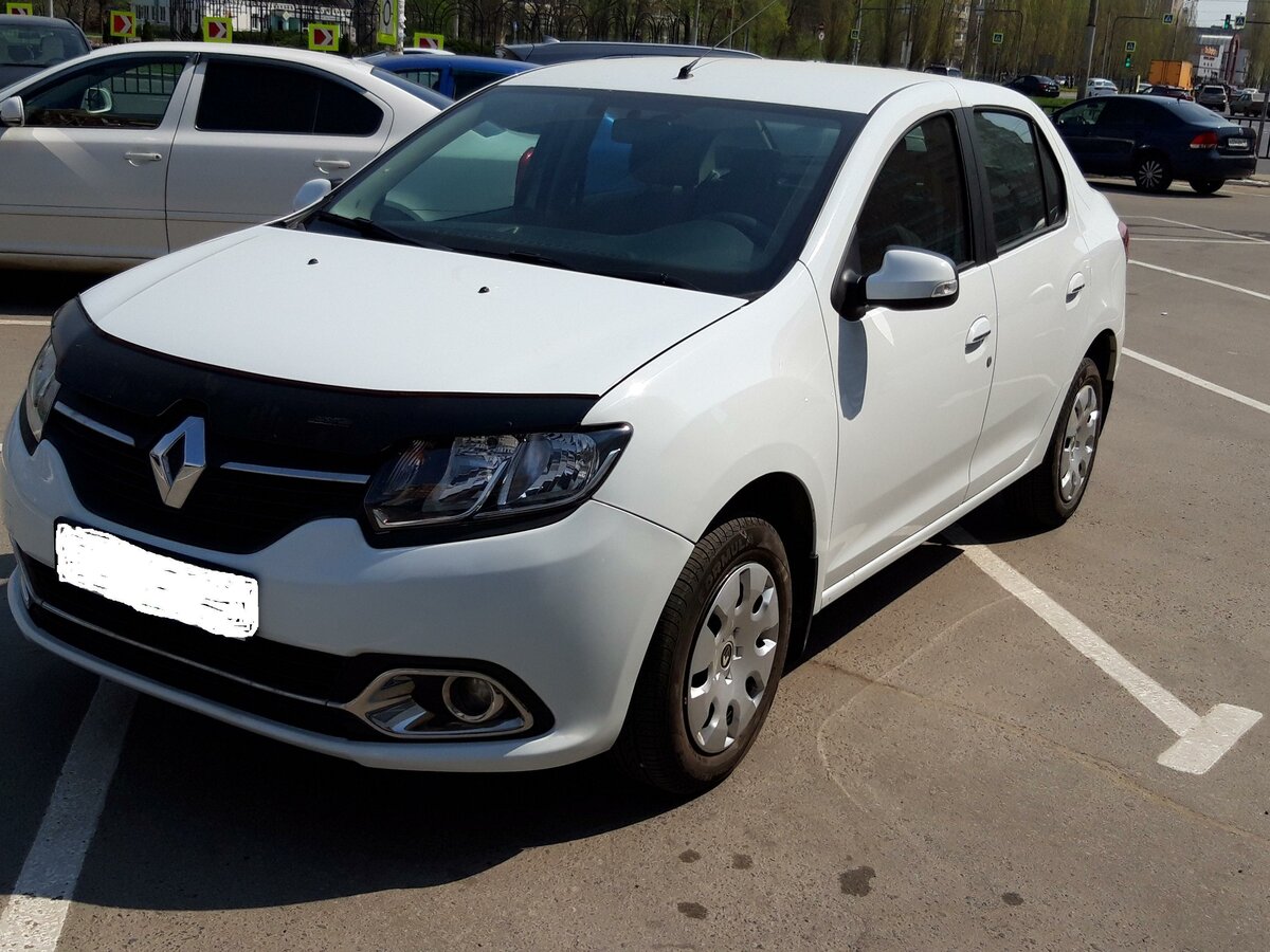 Рено логан 2 рестайлинг фото Купить б/у Renault Logan II Рестайлинг 1.6 AT (102 л.с.) бензин автомат в Липецк