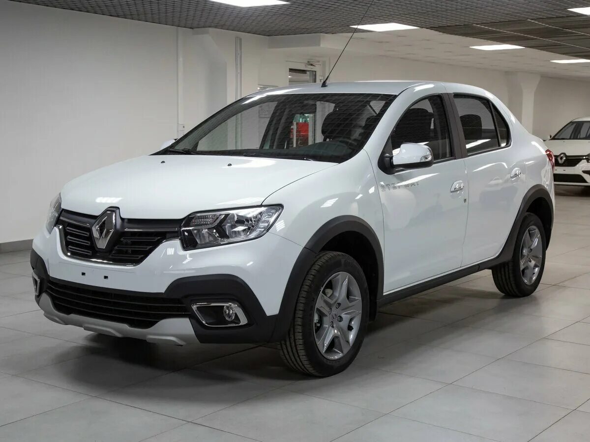 Рено логан 2 степвей фото Купить новый Renault Logan II Рестайлинг Stepway 1.6 MT (113 л.с.) бензин механи