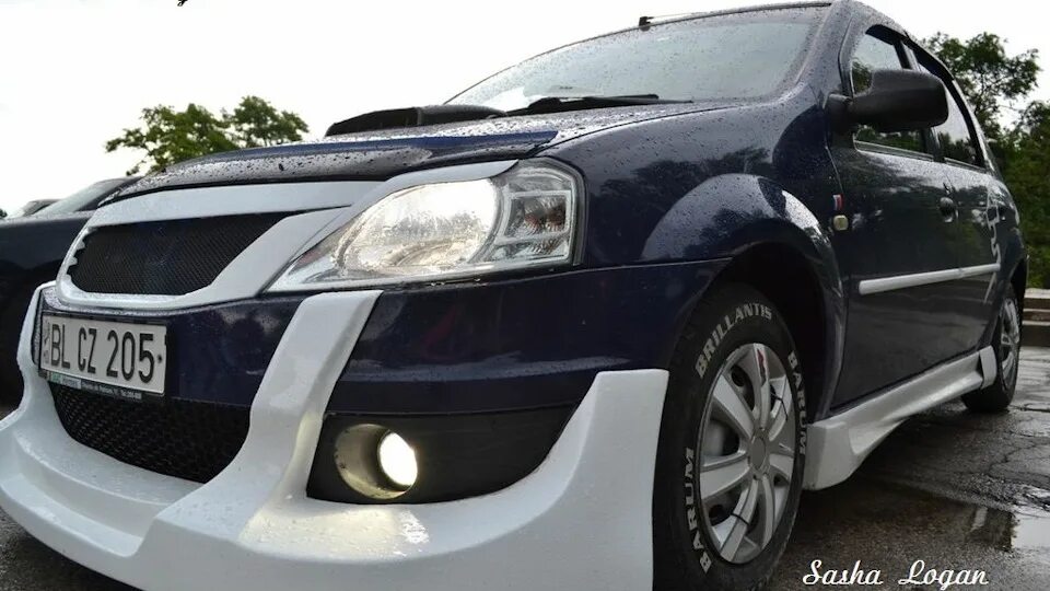 Рено логан 2 тюнинг бампер Dacia Logan (1G) 1.4 бензиновый 2008 Моя Дашка! на DRIVE2