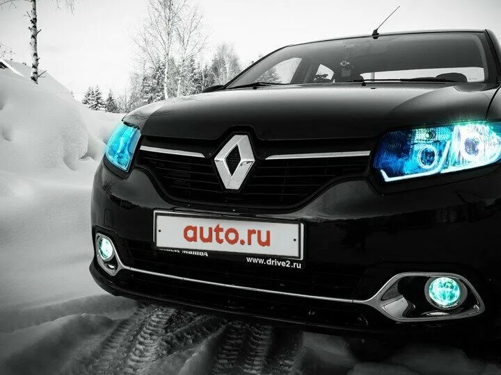 Делаем доработки по внешности. Не колхоз? - Renault Logan (2G), 1,2 л, 2013 года