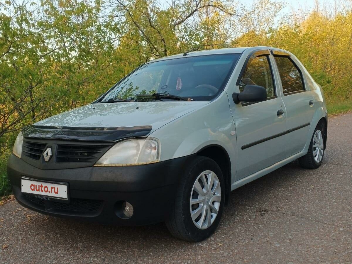 Рено логан 2006 год фото Купить б/у Renault Logan I 1.4 MT (75 л.с.) бензин механика в Байкибашеве: сереб