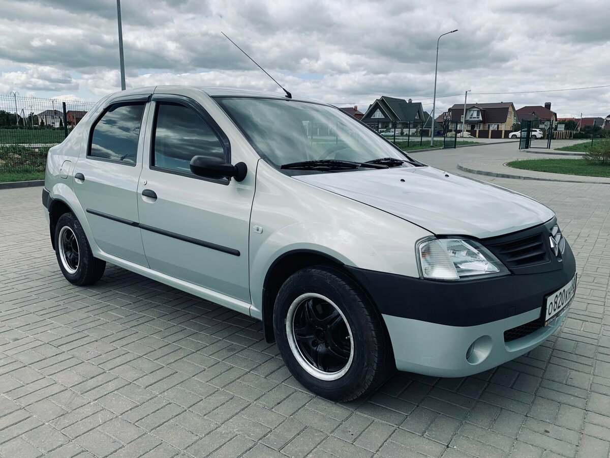 Рено логан 2006 год фото Купить б/у Renault Logan I 1.4 MT (75 л.с.) бензин механика в Тамбове: серый Рен