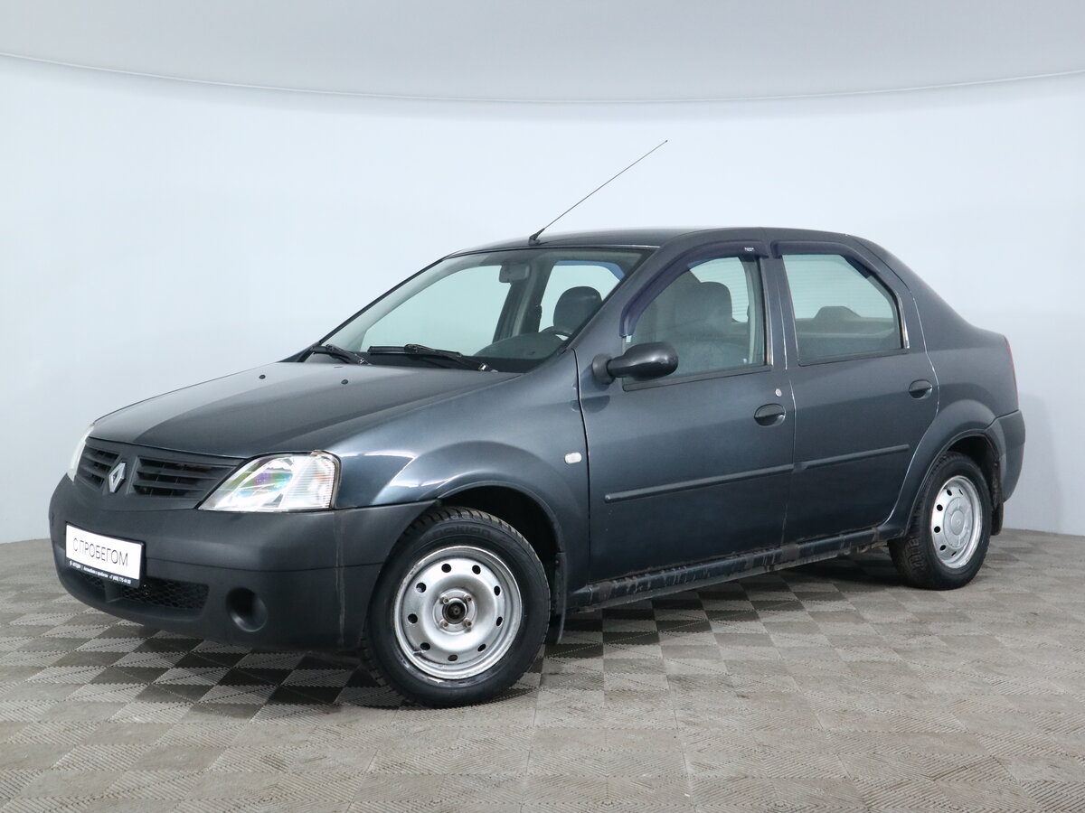 Рено логан 2006 год фото Купить б/у Renault Logan I 1.4 MT (75 л.с.) бензин механика в Ржавках: серый Рен