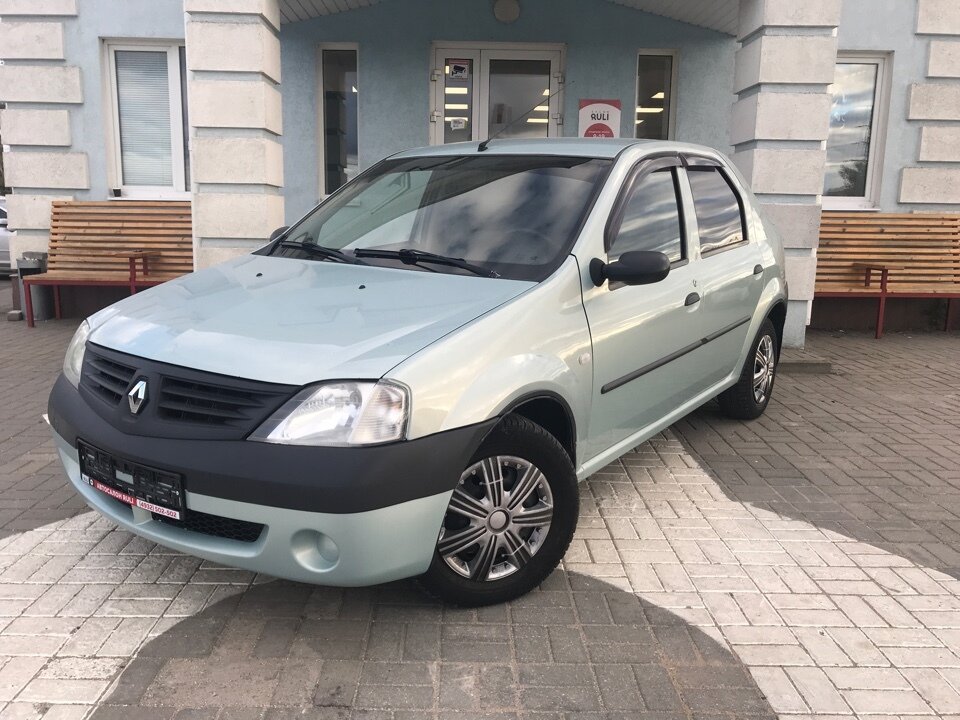 Рено логан 2007 года фото Купить б/у Renault Logan I 1.6 MT (87 л.с.) бензин механика в Иванове: голубой Р