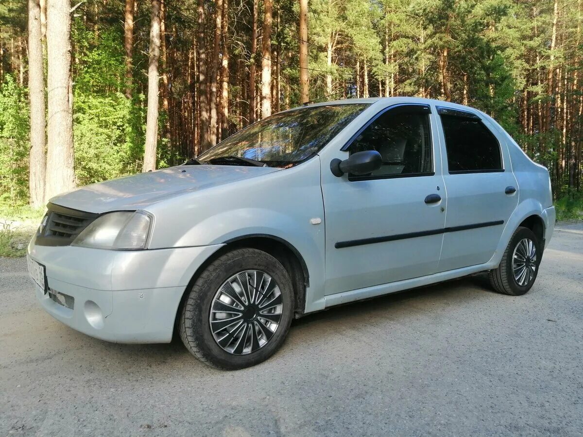 Рено логан 2007 года фото Купить б/у Renault Logan I 1.4 MT (75 л.с.) бензин механика в Екатеринбурге: сер