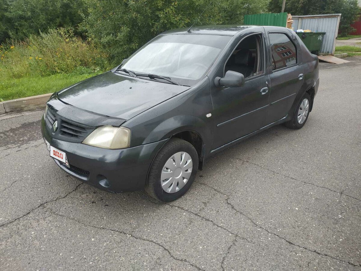 Рено логан 2007 года фото Купить б/у Renault Logan I 1.4 MT (75 л.с.) бензин механика в Угличе: серый Рено