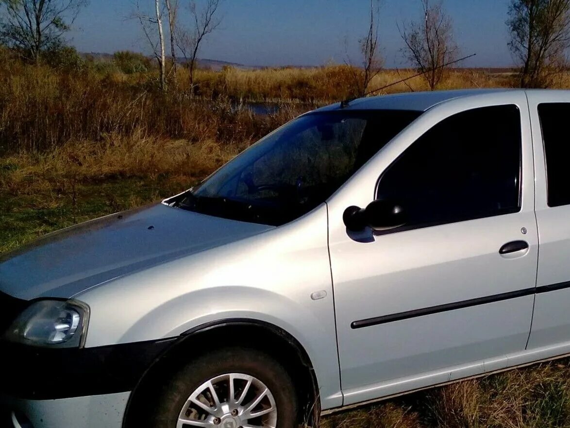 Рено логан 2008 фото Купить б/у Renault Logan I 1.6 MT (87 л.с.) бензин механика в Жирновске: серый Р