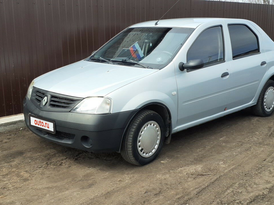 Рено логан 2008 фото Купить б/у Renault Logan I 1.4 MT (75 л.с.) бензин механика в Самаре: серый Рено