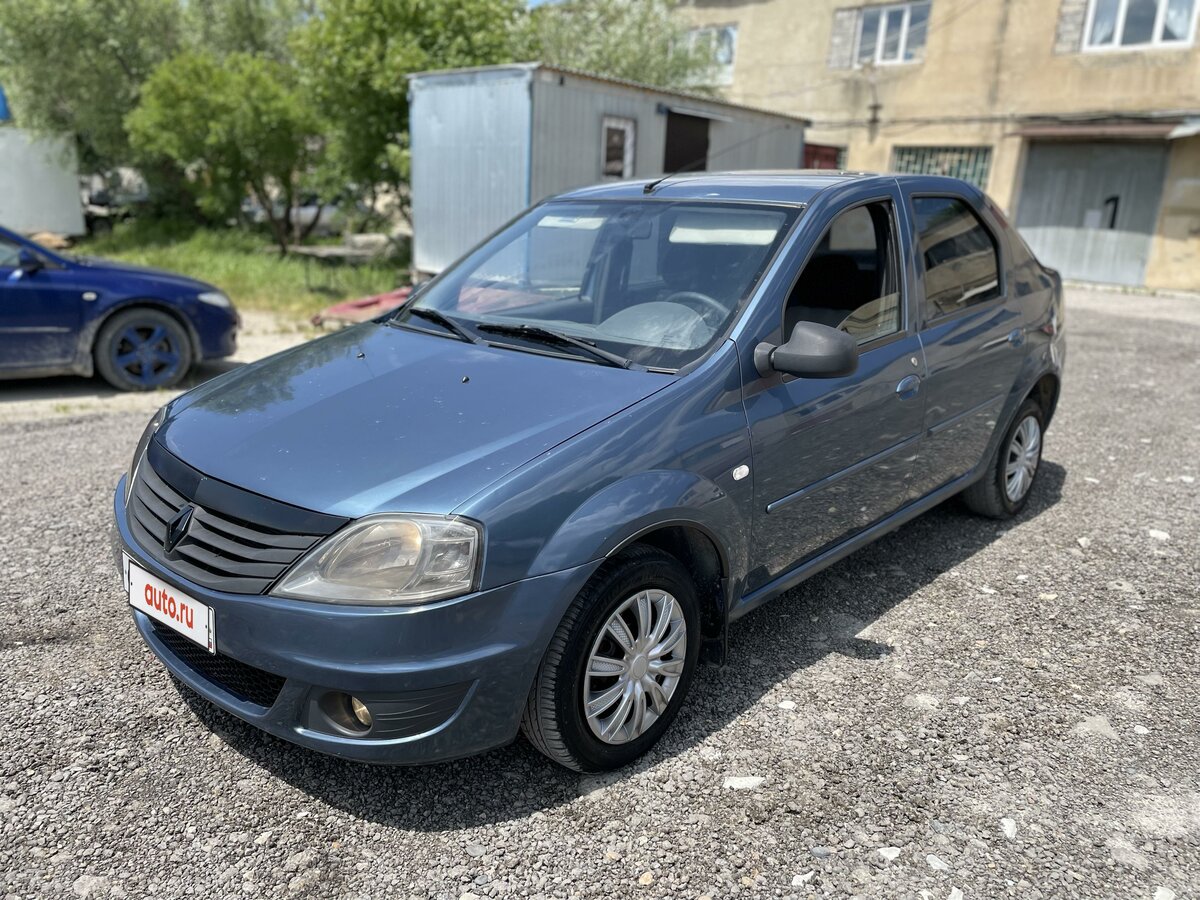 Рено логан 2010 год фото Купить б/у Renault Logan I Рестайлинг 1.6 AT (103 л.с.) бензин автомат в Гелендж