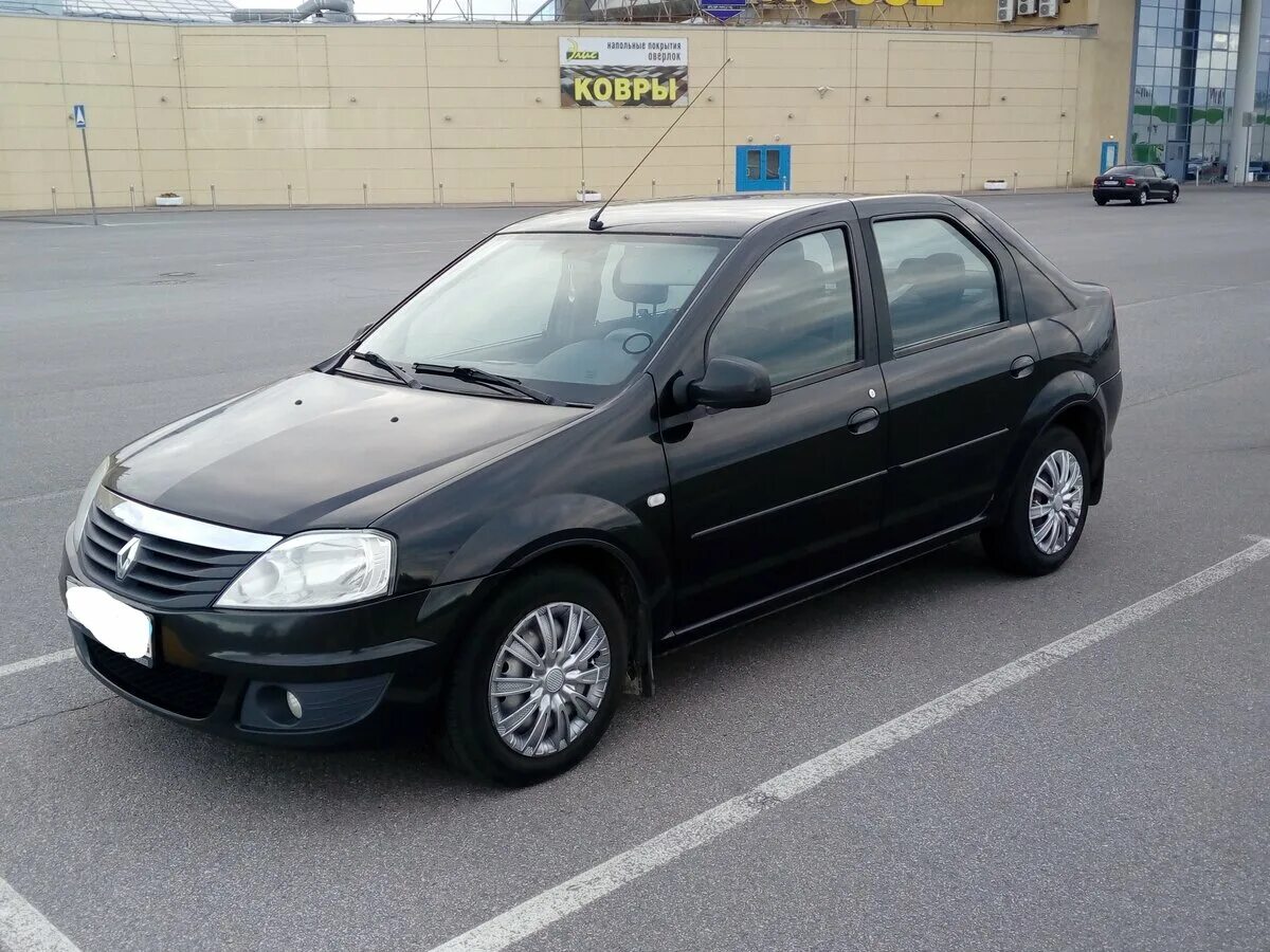 Рено логан 2012 года черный фото Купить б/у Renault Logan I Рестайлинг 1.6 MT (102 л.с.) бензин механика в Мурино