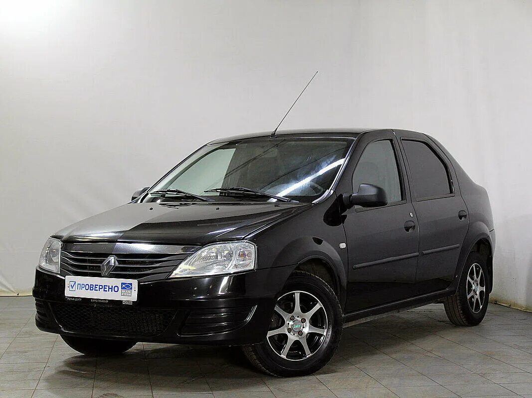 Рено логан 2012 года черный фото Купить б/у Renault Logan I Рестайлинг 1.6 MT (84 л.с.) бензин механика в Москве: