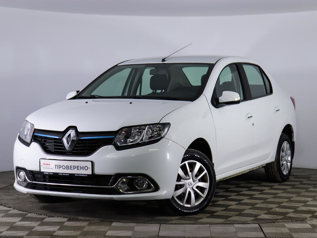 Рено логан 2015 года фото Купить б/у Renault Logan II 1.6 MT (82 л.с.) бензин механика в Химках: белый Рен