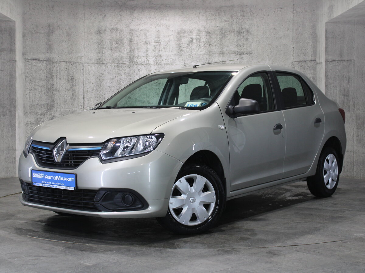 Купить б/у Renault Logan II 1.6 MT (113 л.с.) бензин механика в Москве: белый Ре